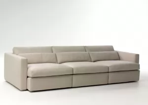 Sofá de 3 Lugares Retrátil 