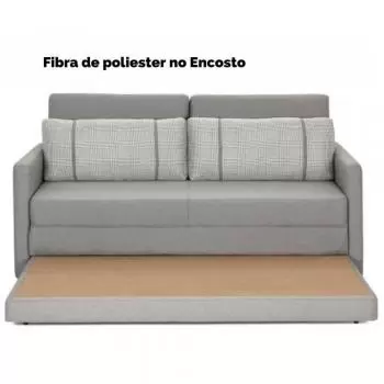 Sofá Cama 2 Lugares  Queen 1,76m