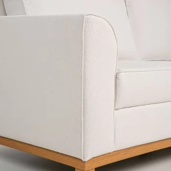 Sofá 2 Lugares, Base em MDF, Carregador USB - FLA004