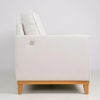 Sofá 2 Lugares, Base em MDF, Carregador USB - FLA004