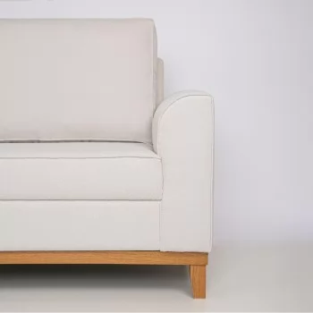 Sofá 2 Lugares, Base em MDF, Carregador USB - FLA004