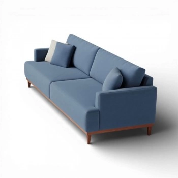 Sofá 2 Lugares, Base em MDF, - Bra001