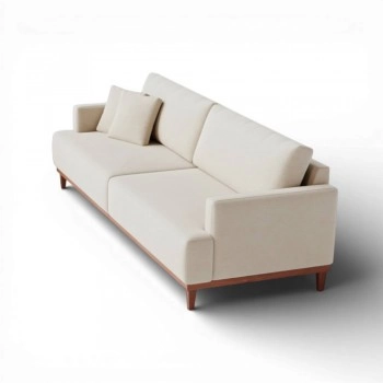 Sofá 2 Lugares, Base em MDF, - Bra001
